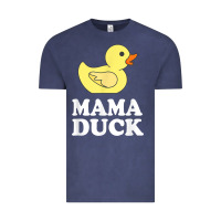 Vintage Denim mama duck t shirt funny mother bird gift Vintage Tee - ArtChic