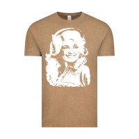 Vintage Coffee dolly parton distressed photo Vintage Tee - ArtChic