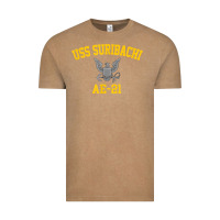 Vintage Coffee uss suribachi ae 21 t shirt Vintage Tee - StudioElite