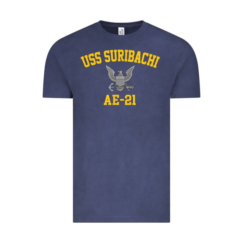 Uss Suribachi Ae 21 T Shirt Vintage Tee by StudioElite | Teevron