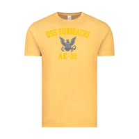 Vintage Mustard uss suribachi ae 21 t shirt Vintage Tee - StudioElite