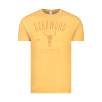 Vintage Mustard deadwood south dakota usa vintage distressed style design long sleeve Vintage Tee - StudioElite