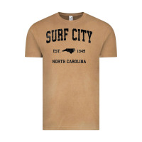Vintage Camel Surf City North Carolina Nc Vintage Sports Design Black Prin Vintage Tee - StudioElite