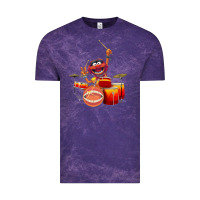 Cloud Purple The muppets animal drummer Vintage Tee - StudioElite