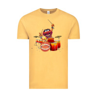 Vintage Mustard The muppets animal drummer Vintage Tee - StudioElite