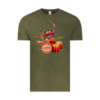 Vintage Olive The muppets animal drummer Vintage Tee - StudioElite