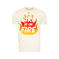 Vintage Arctic This Girl Is On Fire Fierce Lady Woman Power Go Girls Fiery Vintage Tee - StudioElite