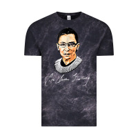 Cloud Black rbg ruth bader ginsburg feminist t shirt   signature art Vintage Tee - StudioElite