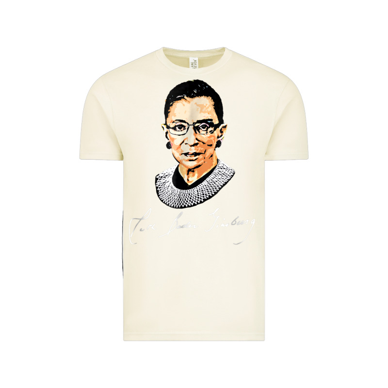 Rbg Ruth Bader Ginsburg Feminist T Shirt   Signature Art Vintage Tee by StudioElite | Teevron