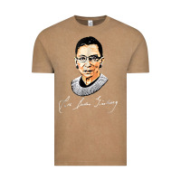 Vintage Coffee rbg ruth bader ginsburg feminist t shirt   signature art Vintage Tee - StudioElite