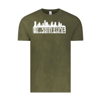 Vintage Olive be someone h town houston texas skyline. t shirt Vintage Tee - StudioElite