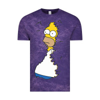 Cloud Purple Homer In Hedges Classic Vintage Tee - StudioElite
