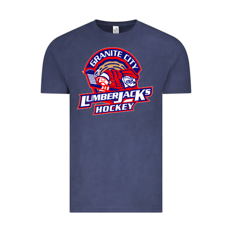 Granite City Lumberjacks Hockey Vintage Tee by StudioElite | Teevron