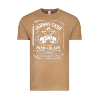 Vintage Camel johnny cash man in black Vintage Tee - StudioElite