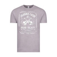 Vintage Zinc johnny cash man in black Vintage Tee - StudioElite