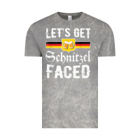 Cloud Rock lets get schnitzel faced men women vintage oktoberfest t shirt Vintage Tee - StudioElite