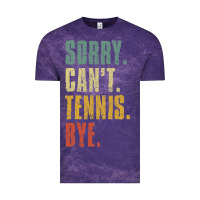 Cloud Purple sorry can't tennis bye funny vintage retro tennis player t shirt Vintage Tee - StudioElite