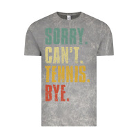 Cloud Rock sorry can't tennis bye funny vintage retro tennis player t shirt Vintage Tee - StudioElite