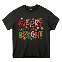 Asphalt merry and bright Heavy Core Tee - MaliasSmallBusiness
