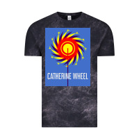 Cloud Black The Essential Design-(Catherine-Wheel) Vintage Tee - StudioElite