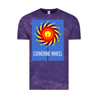 Cloud Purple The Essential Design-(Catherine-Wheel) Vintage Tee - StudioElite