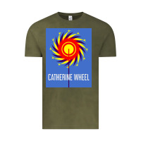 Vintage Olive The Essential Design-(Catherine-Wheel) Vintage Tee - StudioElite