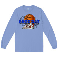 Colony Blue game day basketball Long Sleeve Tee - HowdyJamesFarm