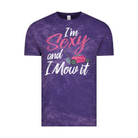 Cloud Purple i'm sexy and i mow it funny mow pun tank top Vintage Tee - StudioElite