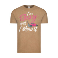 Vintage Coffee i'm sexy and i mow it funny mow pun tank top Vintage Tee - StudioElite