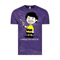 Cloud Purple charlie brownson Vintage Tee - StudioElite