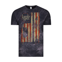 Cloud Black lamb of god, pure american metal flag Vintage Tee - StudioElite