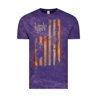 Cloud Purple lamb of god, pure american metal flag Vintage Tee - StudioElite