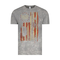 Cloud Rock lamb of god, pure american metal flag Vintage Tee - StudioElite