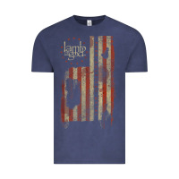 Vintage Denim lamb of god, pure american metal flag Vintage Tee - StudioElite