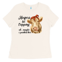 Bone heifer's be trippin' charolais cow Ladies Tee - RanaPortraitStore