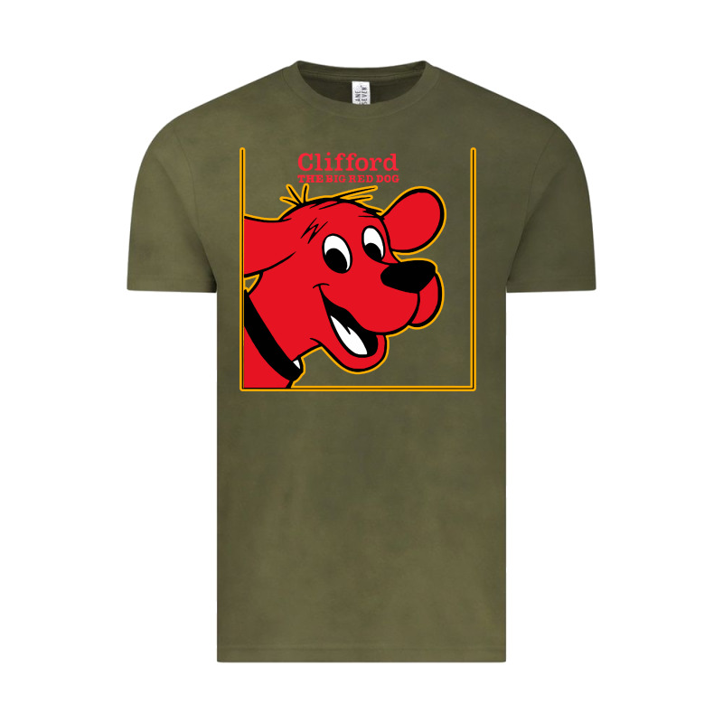 Clifford The Big Red Dog Vintage Tee by StudioElite | Teevron