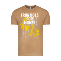 Vintage Camel heavy equipment operator i run hoes for money usa flag t shirt Vintage Tee - StudioElite