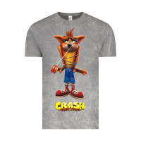 Cloud Rock Crash Bandicoot  Yo Yo Vintage Tee - StudioElite