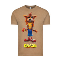Vintage Coffee Crash Bandicoot  Yo Yo Vintage Tee - StudioElite