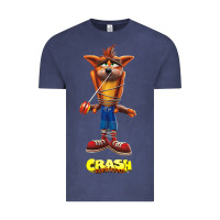 Vintage Denim Crash Bandicoot  Yo Yo Vintage Tee - StudioElite