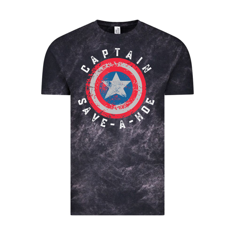 Captain Save-a-hoe Vintage Funny Retro Vintage Tee by StudioElite | Teevron