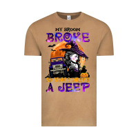 Vintage Camel my broom broke so now i drive a j.e.e.p witch halloween t shirt Vintage Tee - StudioElite
