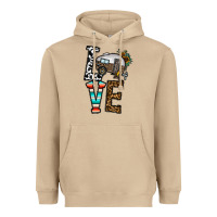 Mushroom love caravan Heavyweight Hoodie - CowhideDigitalArt