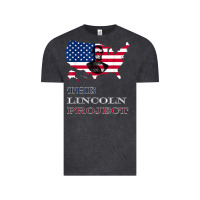 Vintage Black the lincoln project save usa abraham lincoln american flag t shirt Vintage Tee - StudioElite