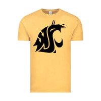 Vintage Mustard washington state cougars football Vintage Tee - StudioElite