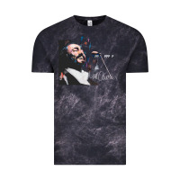 Cloud Black Original Portrait of Luciano Pavarotti Vintage Tee - StudioElite