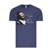 Vintage Denim Original Portrait of Luciano Pavarotti Vintage Tee - StudioElite