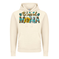 Vintage Artic Western Blessed Mama with Leopard and Sunflower Vintage Hoodie - texasbilliewilder