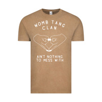 Vintage Coffee womb tang clan ain't nothing to mess with t shirt Vintage Tee - PixelFlow