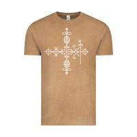 Vintage Camel haitian veve  voodoo symbol t shirt Vintage Tee - PixelFlow
